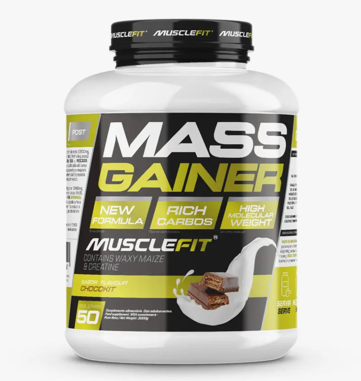 Weight Gainer 3kg - MuscleFit - Mass Gainer