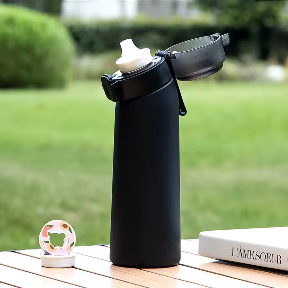 AIR Trinkflasche mit Duft + 1. Zufälliger Geschmackspod